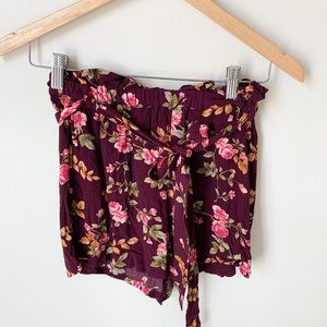 American Eagle Floral Shorts XS